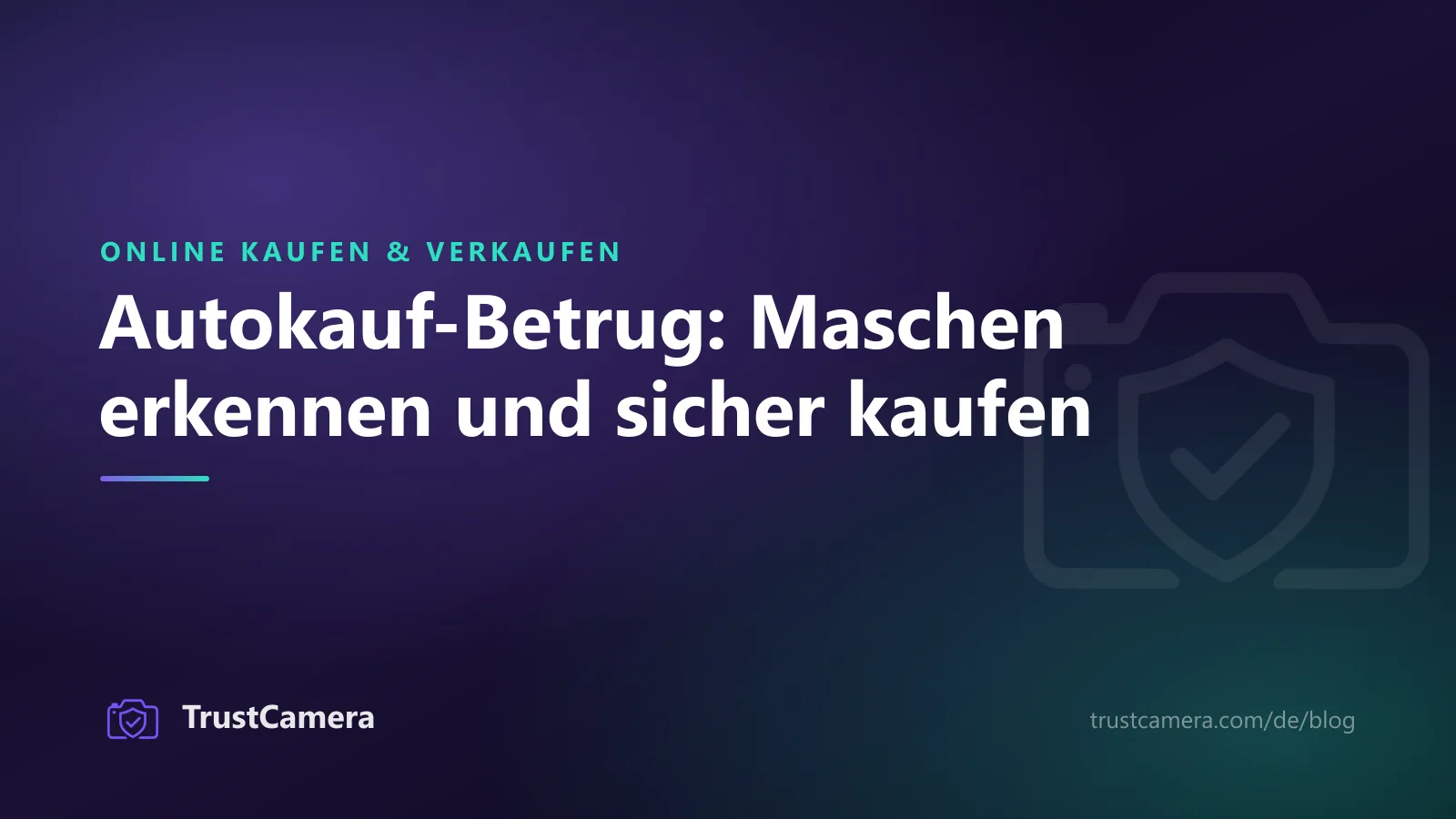 Titelbild: Autokauf-Betrug, Maschen erkennen und sicher kaufen