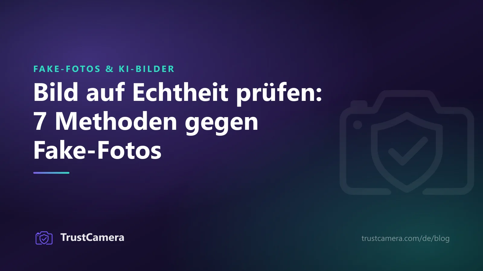 Titelbild: Bild auf Echtheit prüfen mit sieben Methoden gegen Fake-Fotos