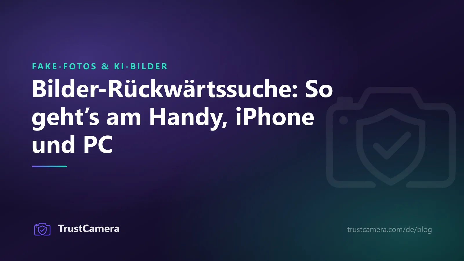 Titelbild: Bilder-Rückwärtssuche am Handy, iPhone und PC