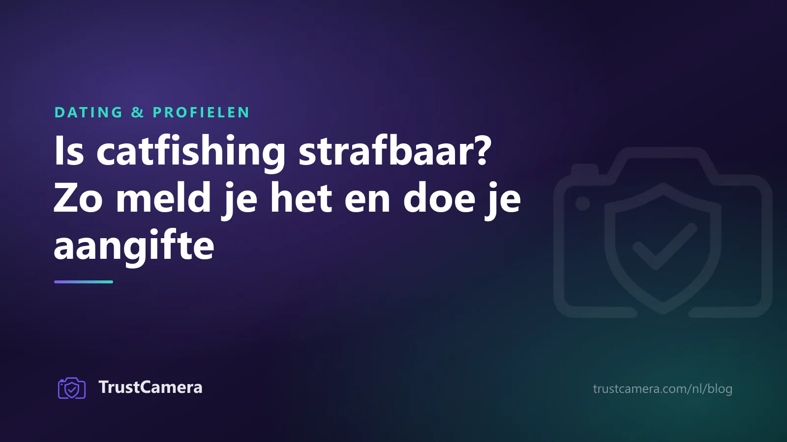 Omslagafbeelding: is catfishing strafbaar, en hoe meld je het en doe je aangifte
