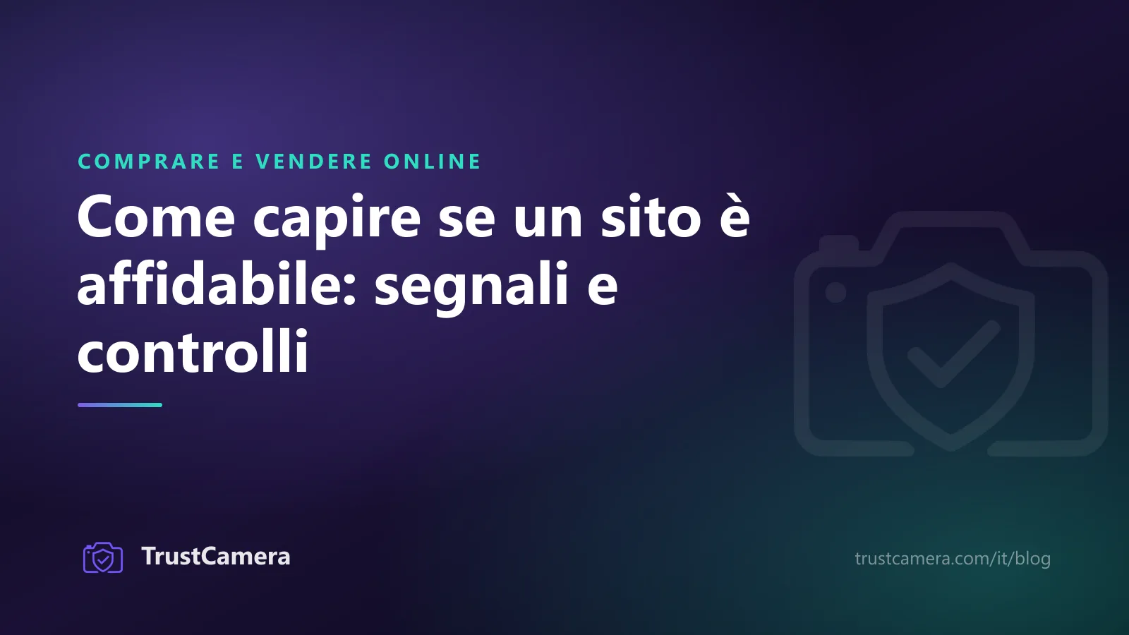 Copertina: come capire se un sito è affidabile, segnali d'allarme e controlli gratuiti