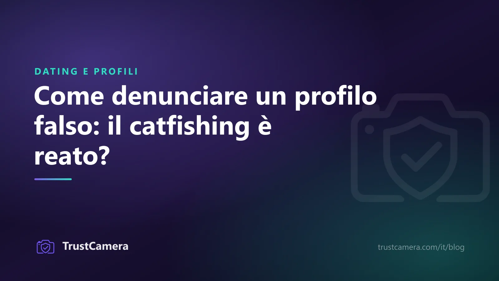 Immagine di copertina: come denunciare un profilo falso e quando il catfishing è reato