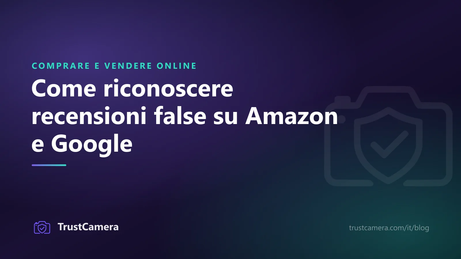 Copertina: come riconoscere recensioni false su Amazon, Google, Tripadvisor e Trustpilot