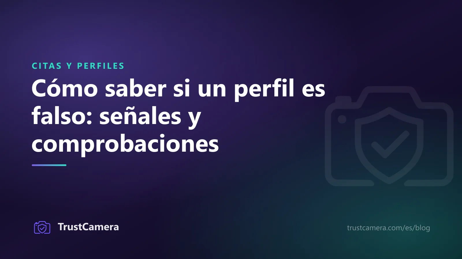 Imagen de portada: cómo saber si un perfil es falso, con señales de alerta y comprobaciones