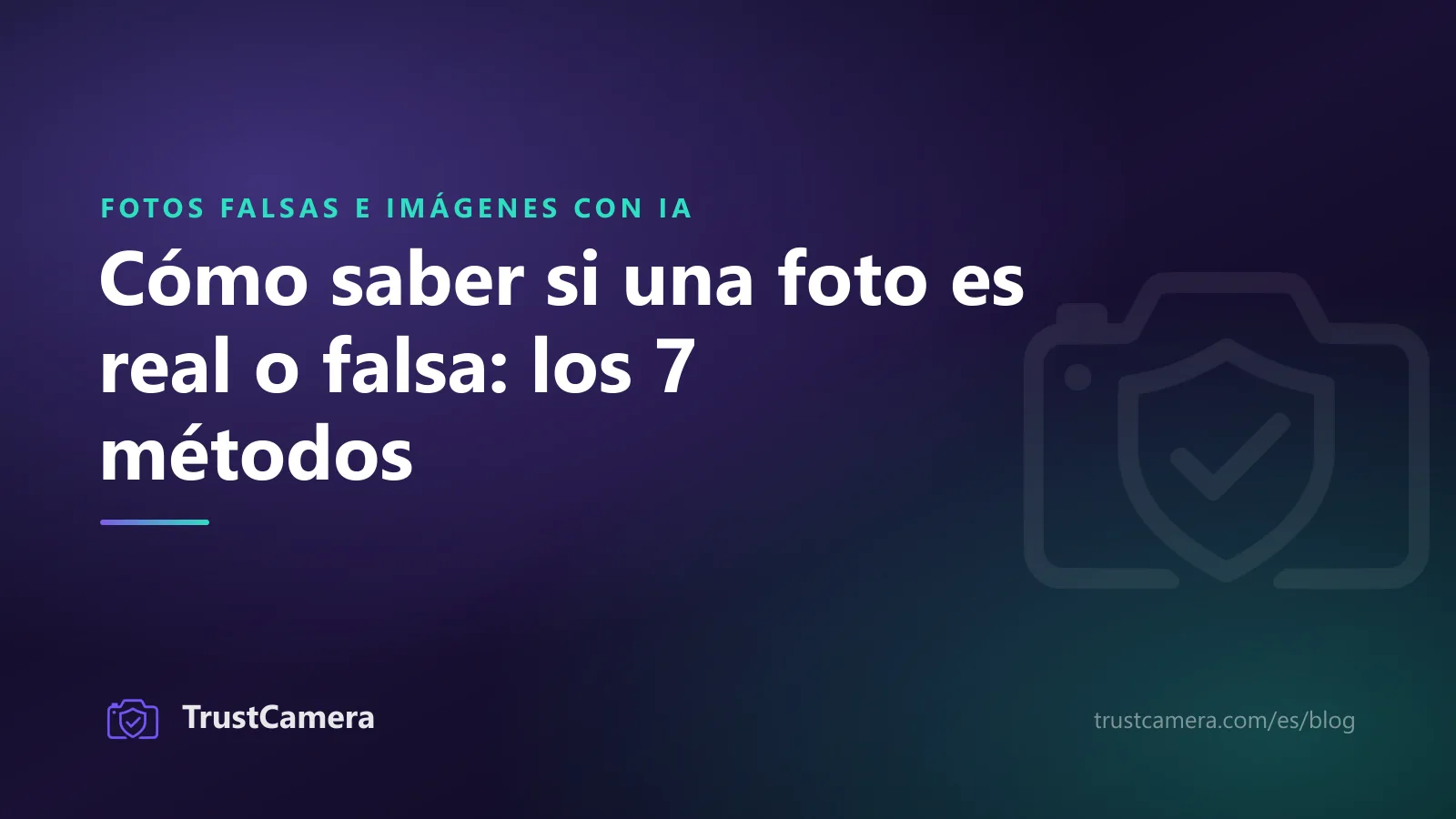 Portada: cómo saber si una foto es real o falsa con siete métodos