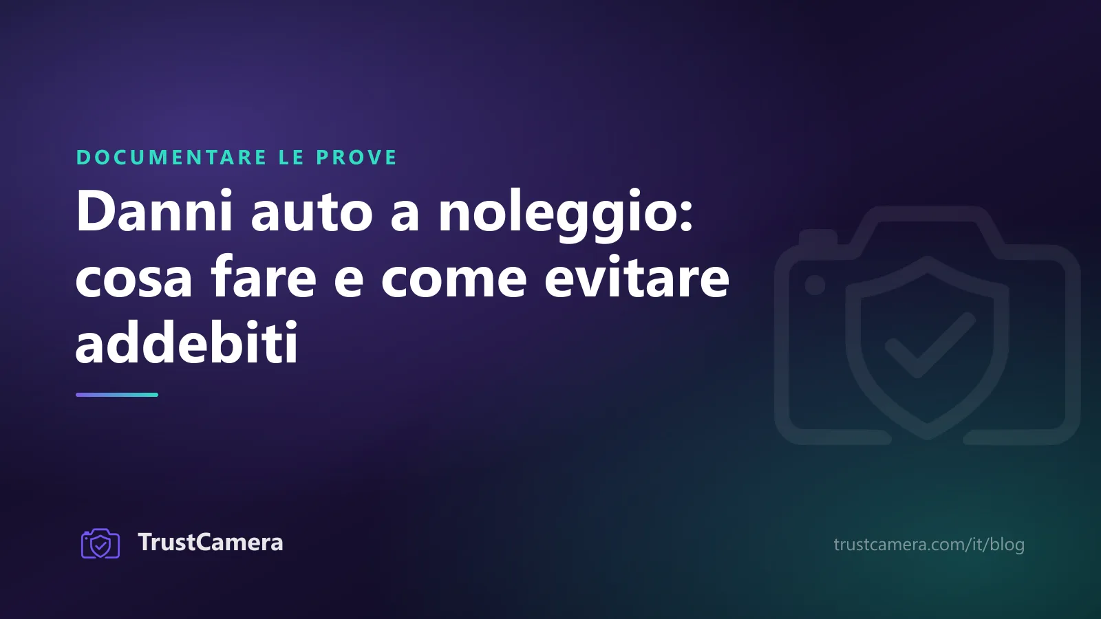 Immagine di copertina: danni auto a noleggio, cosa fare e come evitare addebiti ingiustificati