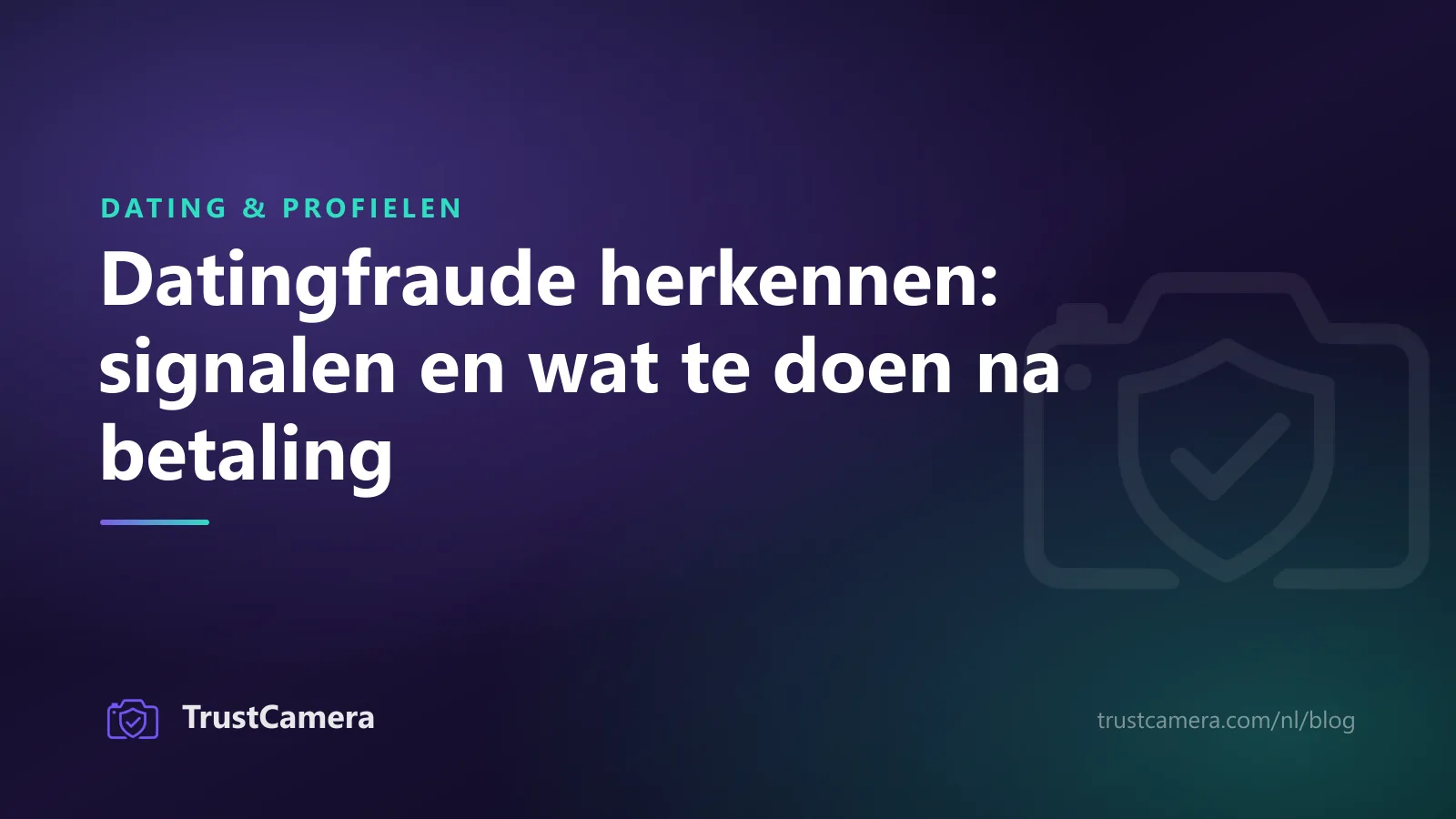 Omslagafbeelding: datingfraude herkennen, met de signalen en wat je doet als je al hebt betaald