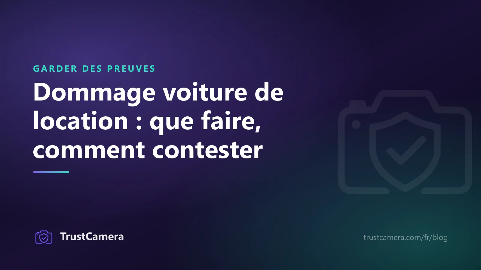 Image de couverture : dommage voiture de location, que faire et comment contester une facture