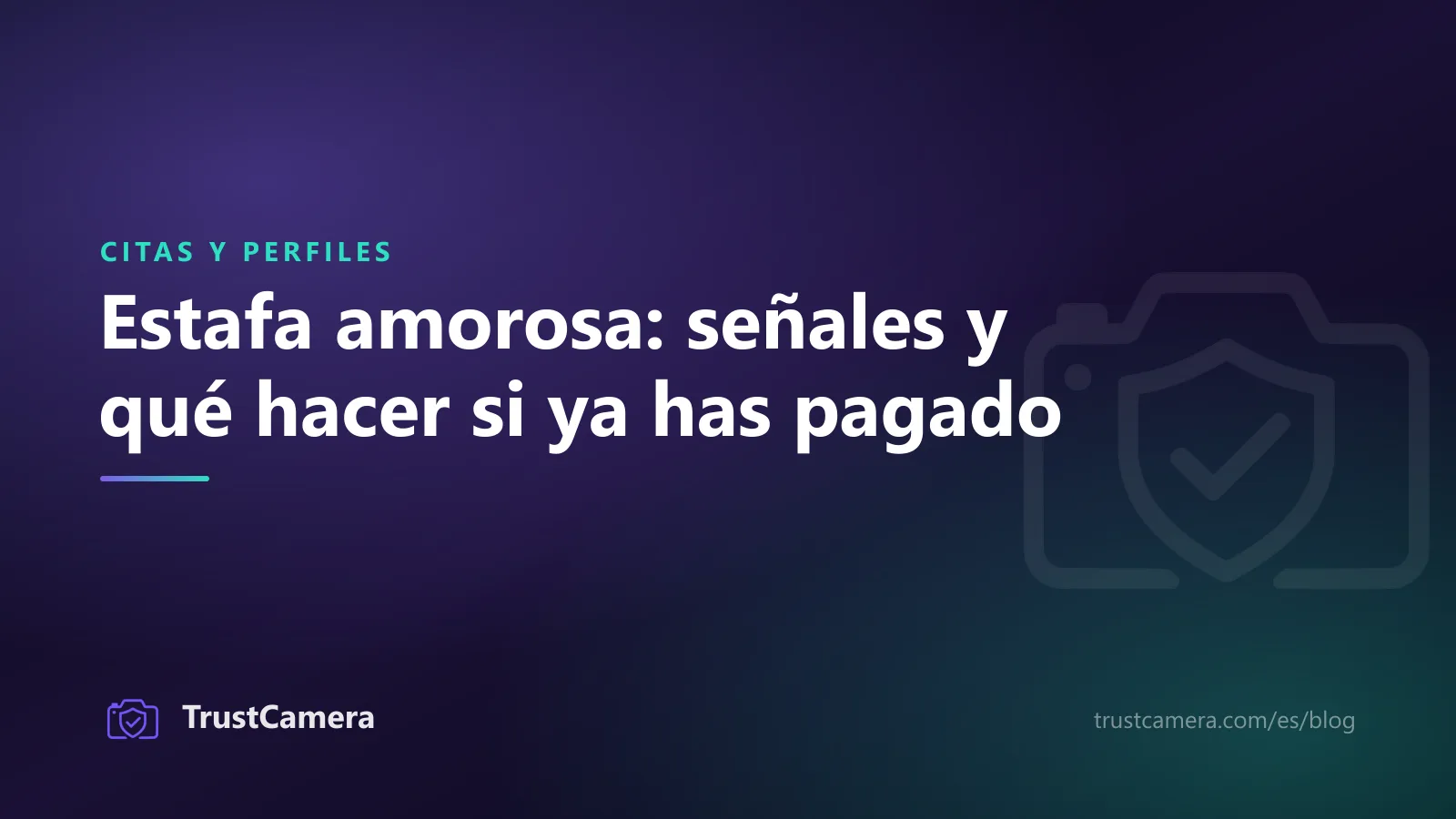 Imagen de portada: estafa amorosa, con las señales de alerta y qué hacer si ya has pagado