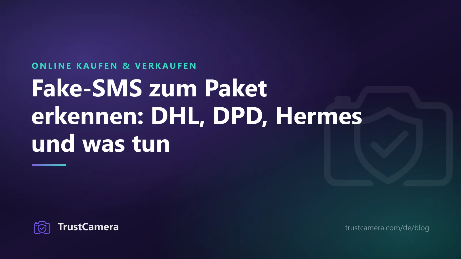 Titelbild: Fake-SMS zum Paket erkennen, Warnsignale und erste Schritte nach einem Klick