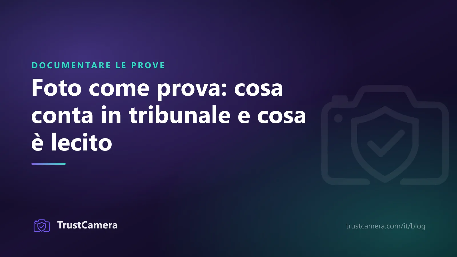 Immagine di copertina: foto come prova, cosa conta in tribunale e cosa è lecito