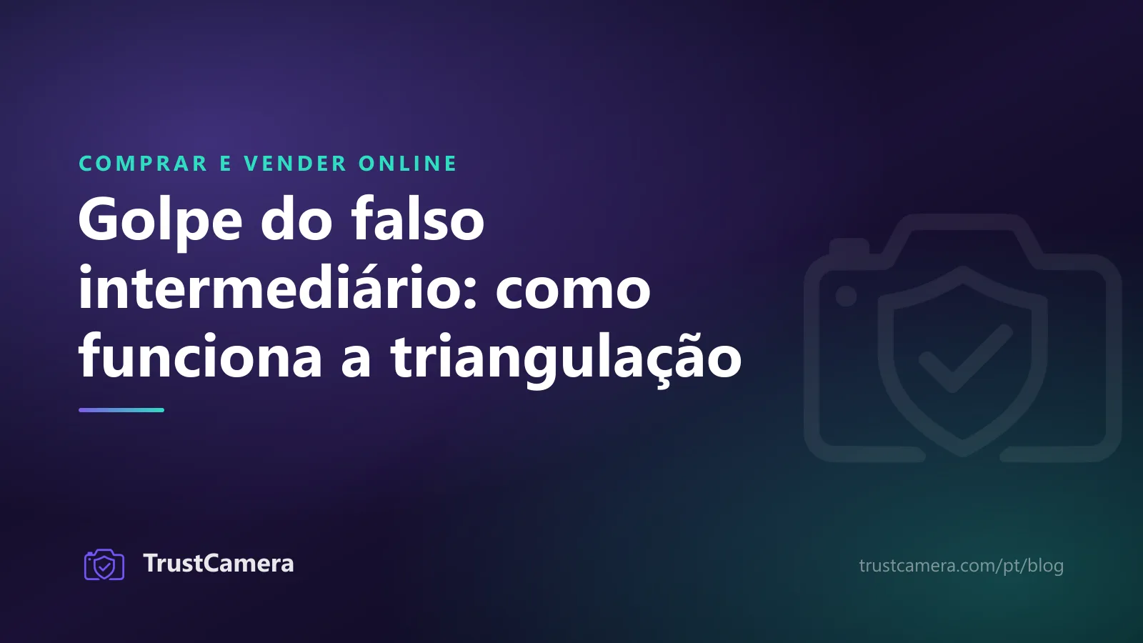 Imagem de capa: golpe do falso intermediário, como funciona a triangulação
