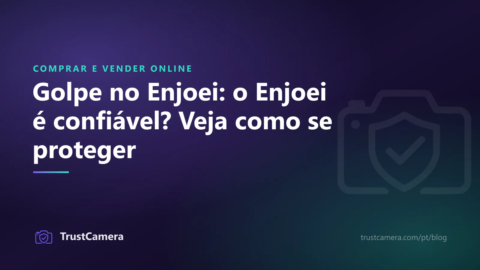 Imagem de capa: golpe no Enjoei, se o Enjoei é confiável e como se proteger