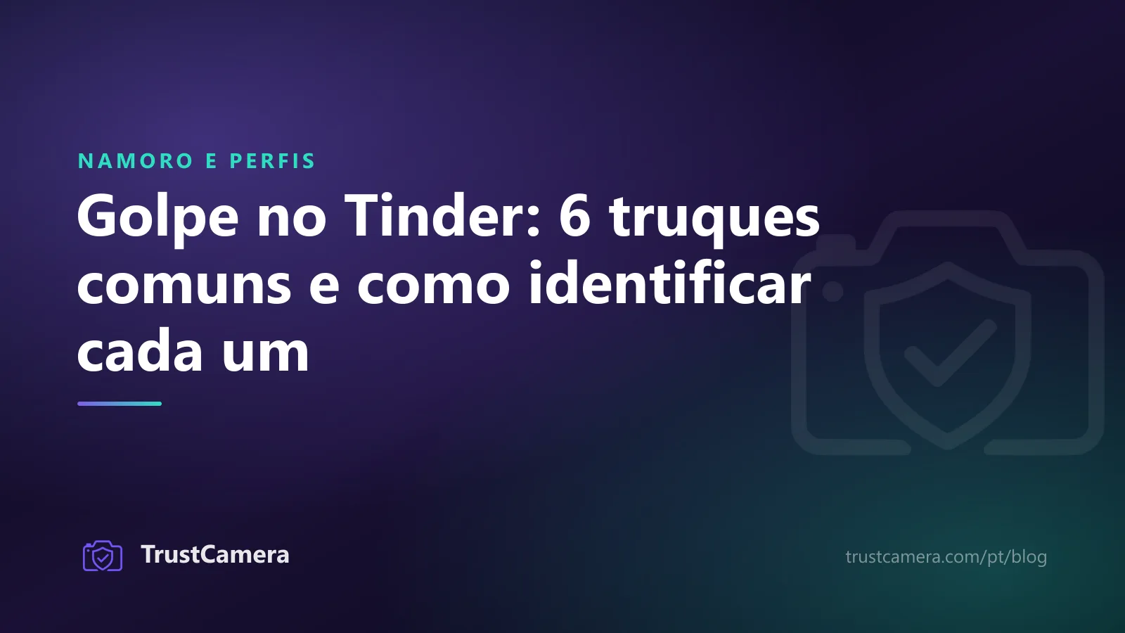 Imagem de capa: golpe no Tinder, seis truques comuns e como identificar cada um