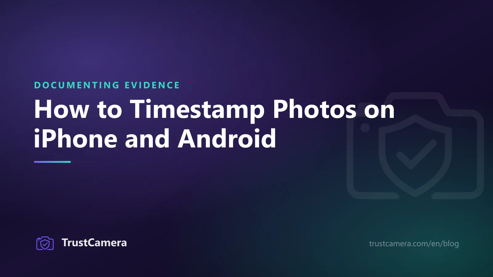 Cover image: how to timestamp photos on iPhone and Android, three ways compared