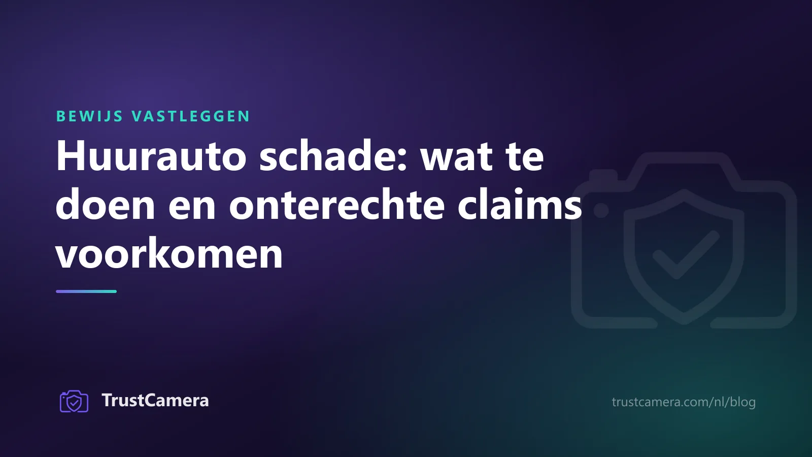 Omslagafbeelding: huurauto schade, wat te doen en hoe je onterechte schadeclaims voorkomt