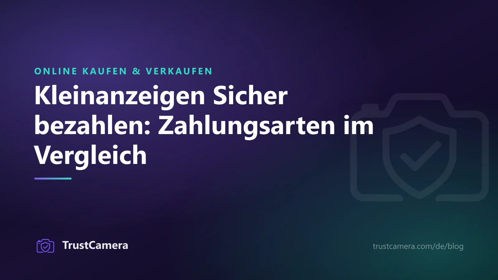Titelbild: Kleinanzeigen Sicher bezahlen, Zahlungsarten für Käufer und Verkäufer im Vergleich