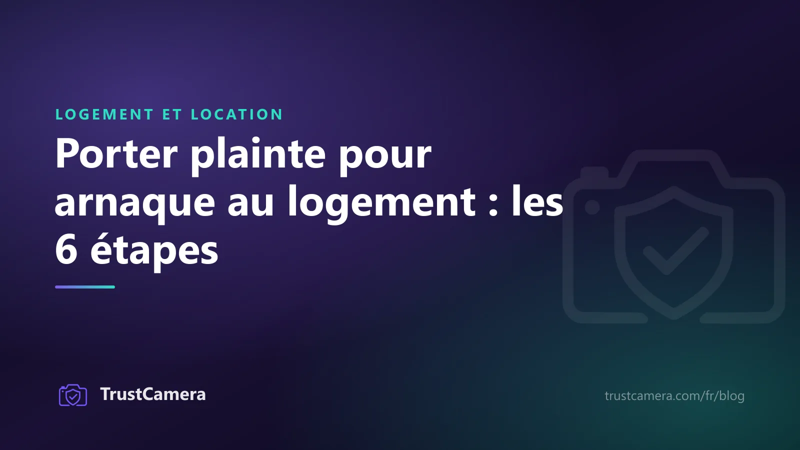 Image de couverture : porter plainte pour arnaque au logement, les 6 étapes à suivre