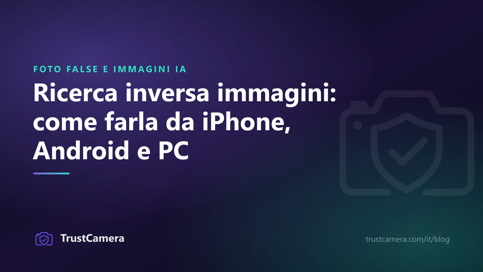 Copertina: ricerca inversa delle immagini da iPhone, Android e PC
