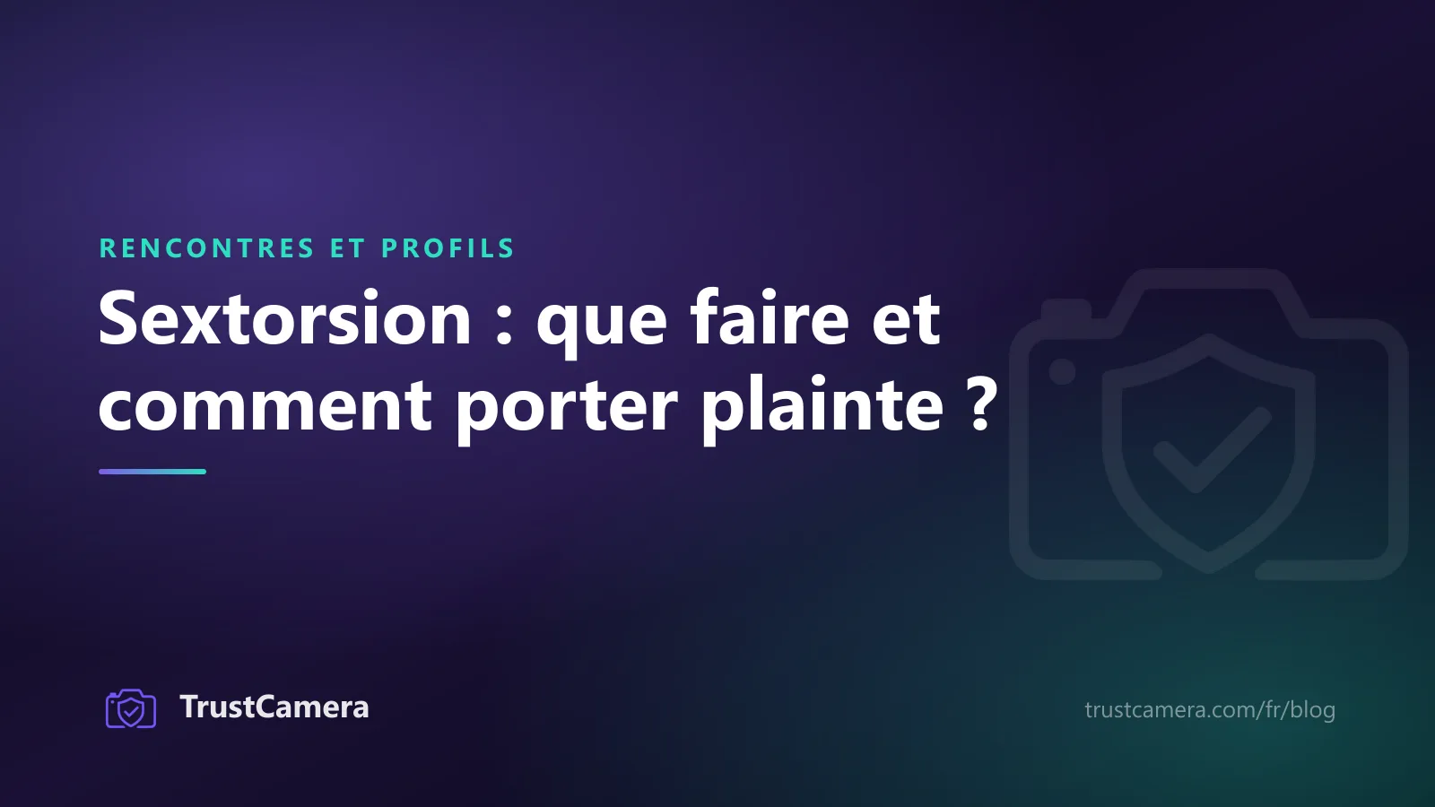 Image de couverture : sextorsion, que faire et comment porter plainte