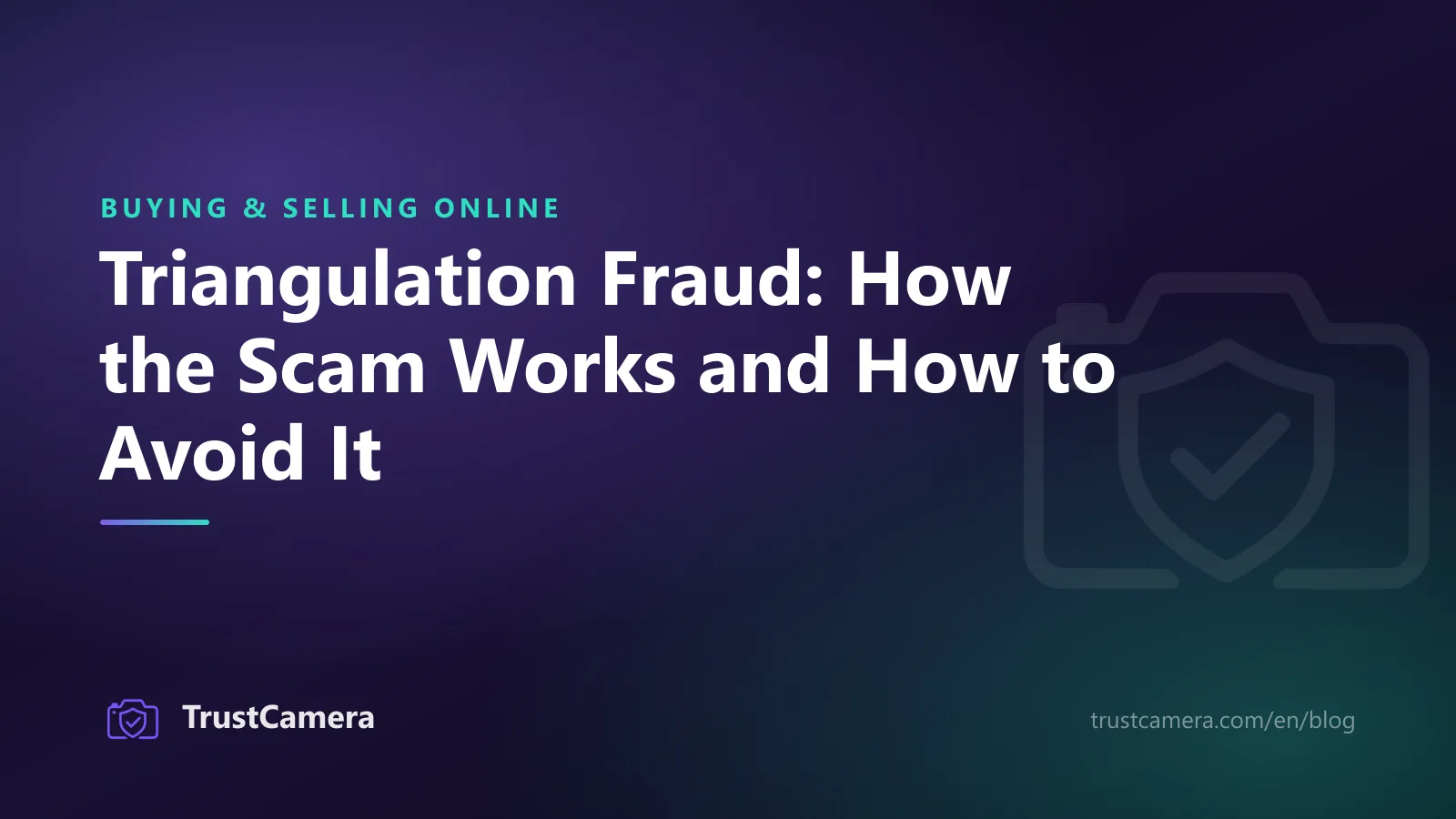 Cover image: triangulation fraud, how the scam works and how to avoid it