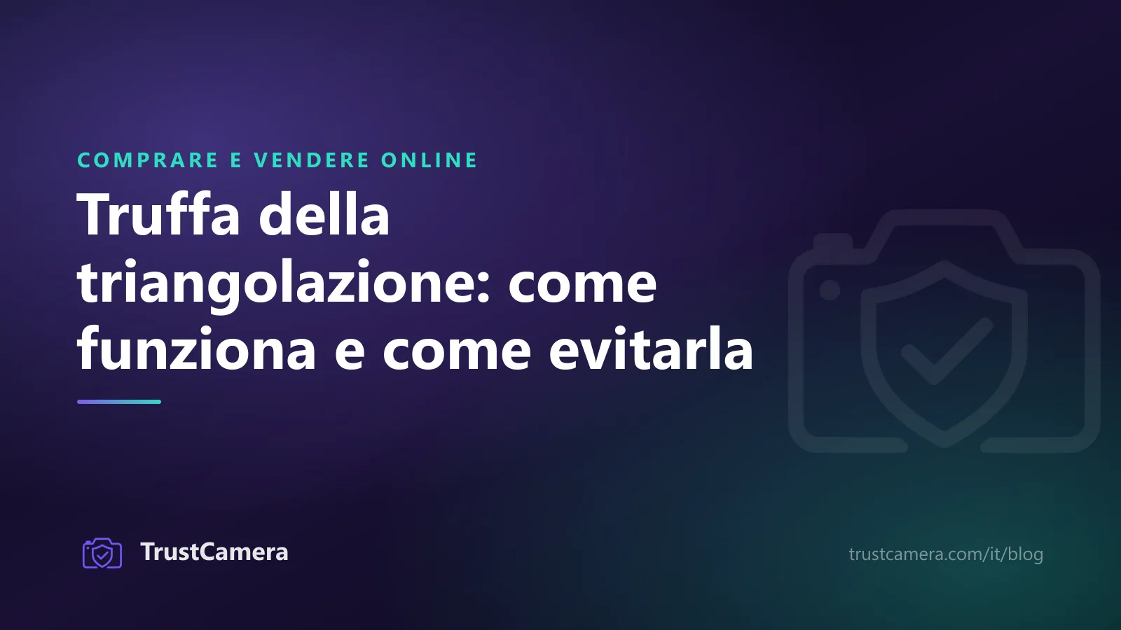Copertina: truffa della triangolazione, come funziona e come evitarla
