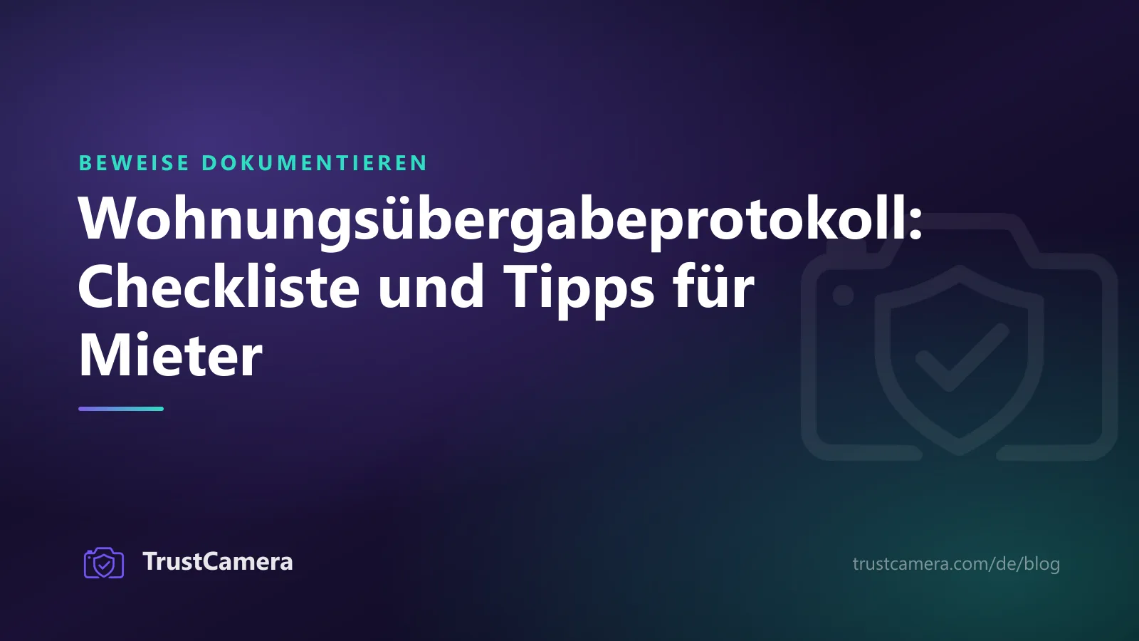 Titelbild: Wohnungsübergabeprotokoll, Checkliste und Tipps für Mieter